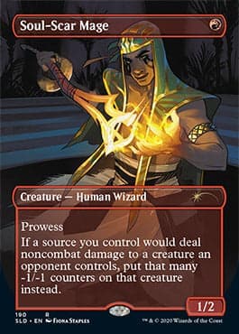 Soul-Scar Mage (Borderless) [Secret Lair Drop Series] Foil