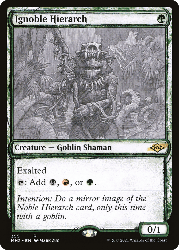 Ignoble Hierarch (Sketch) [Modern Horizons 2] Foil