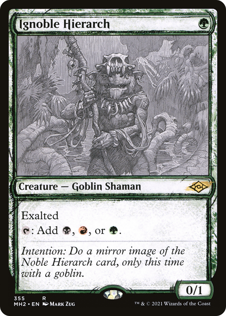 Ignoble Hierarch (Sketch) [Modern Horizons 2] Foil