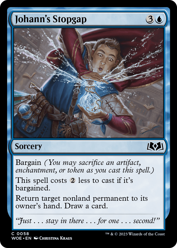 Johann's Stopgap [Wilds of Eldraine] Foil