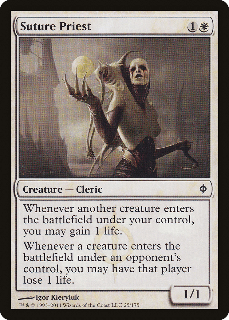 Suture Priest [New Phyrexia] Foil