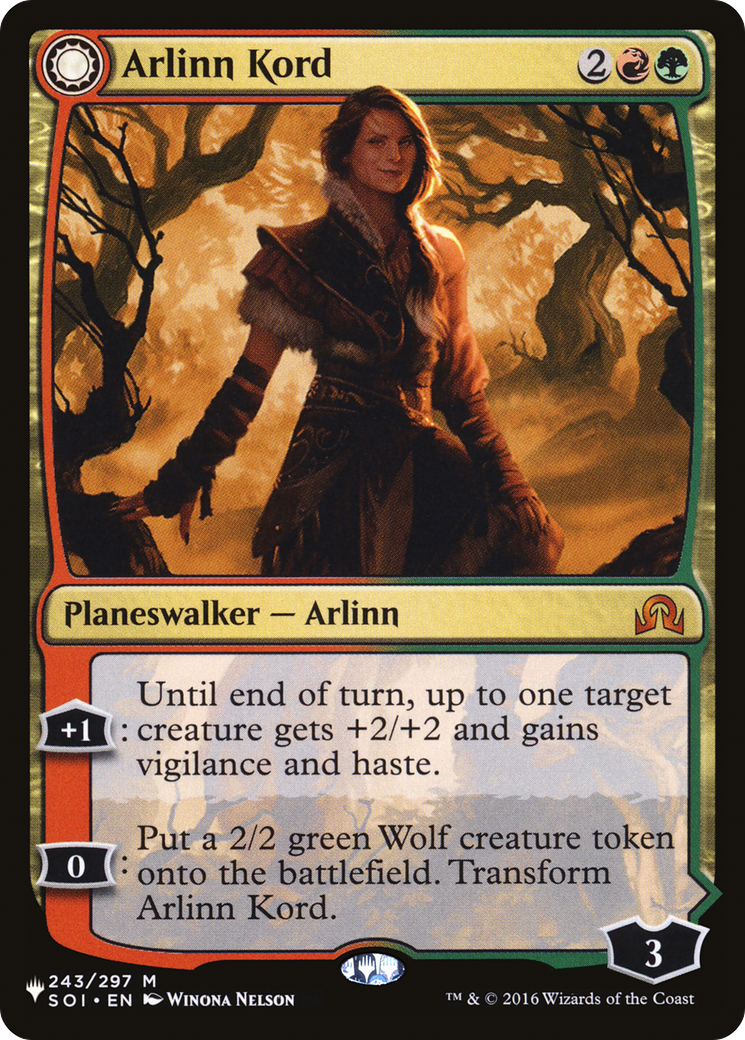Arlinn Kord // Arlinn, Embraced by the Moon |  (SOI-243) [The List]