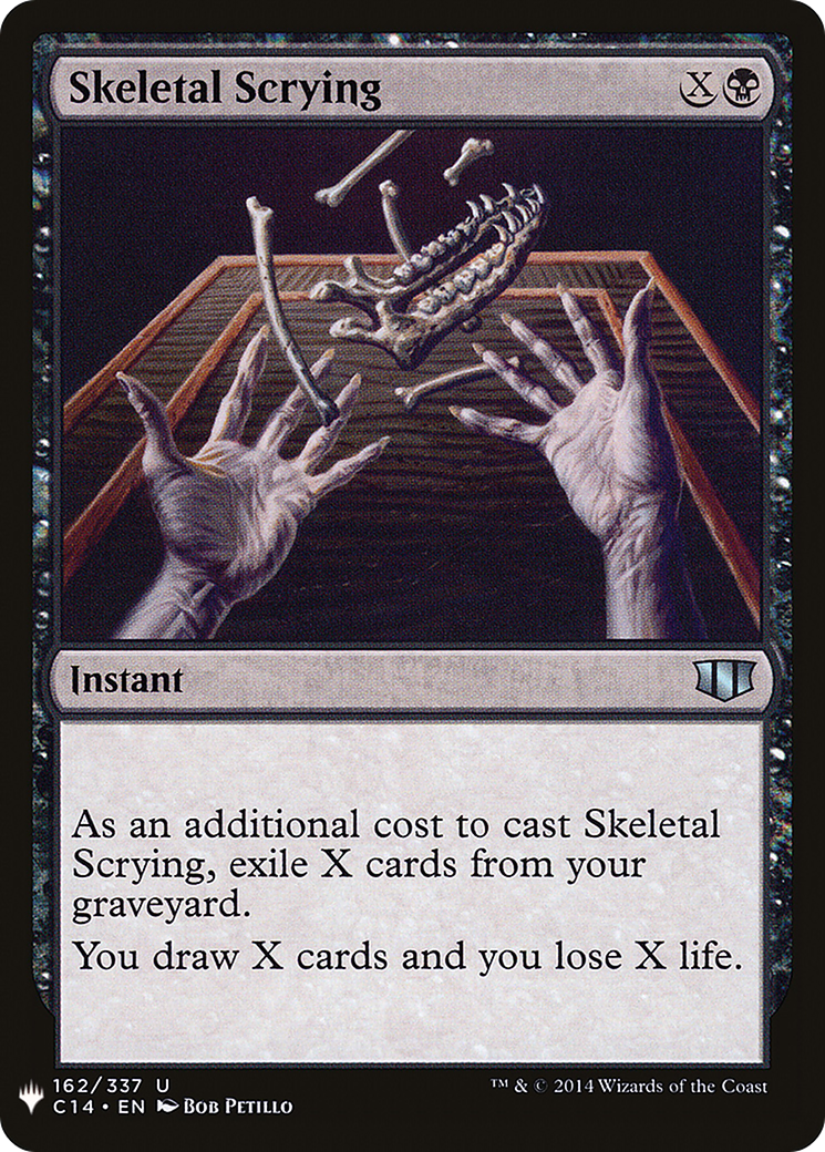 Skeletal Scrying |  (C14-162) [The List]