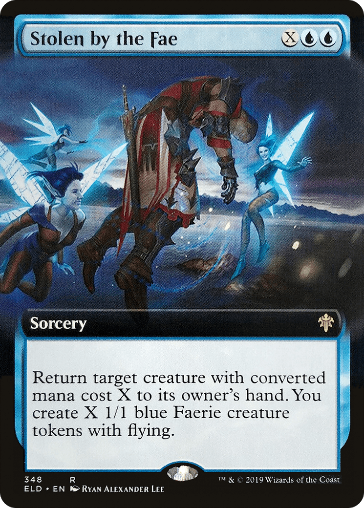 Stolen by the Fae (Extended Art) [Throne of Eldraine] Foil
