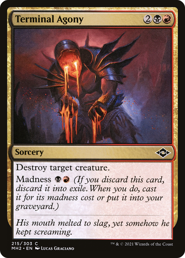 Terminal Agony [Modern Horizons 2] Foil