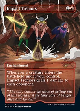 Impact Tremors (Borderless) [Secret Lair Drop Series] Foil