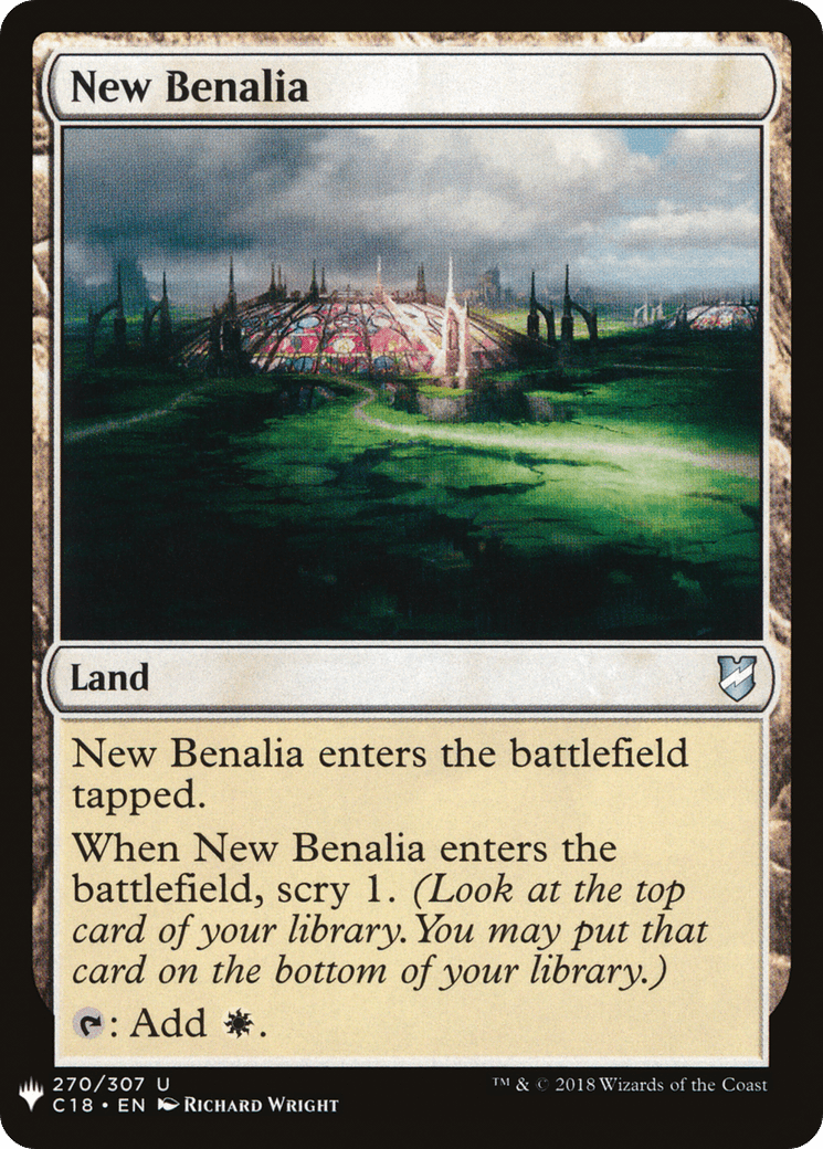 New Benalia |  (C18-270) [The List]