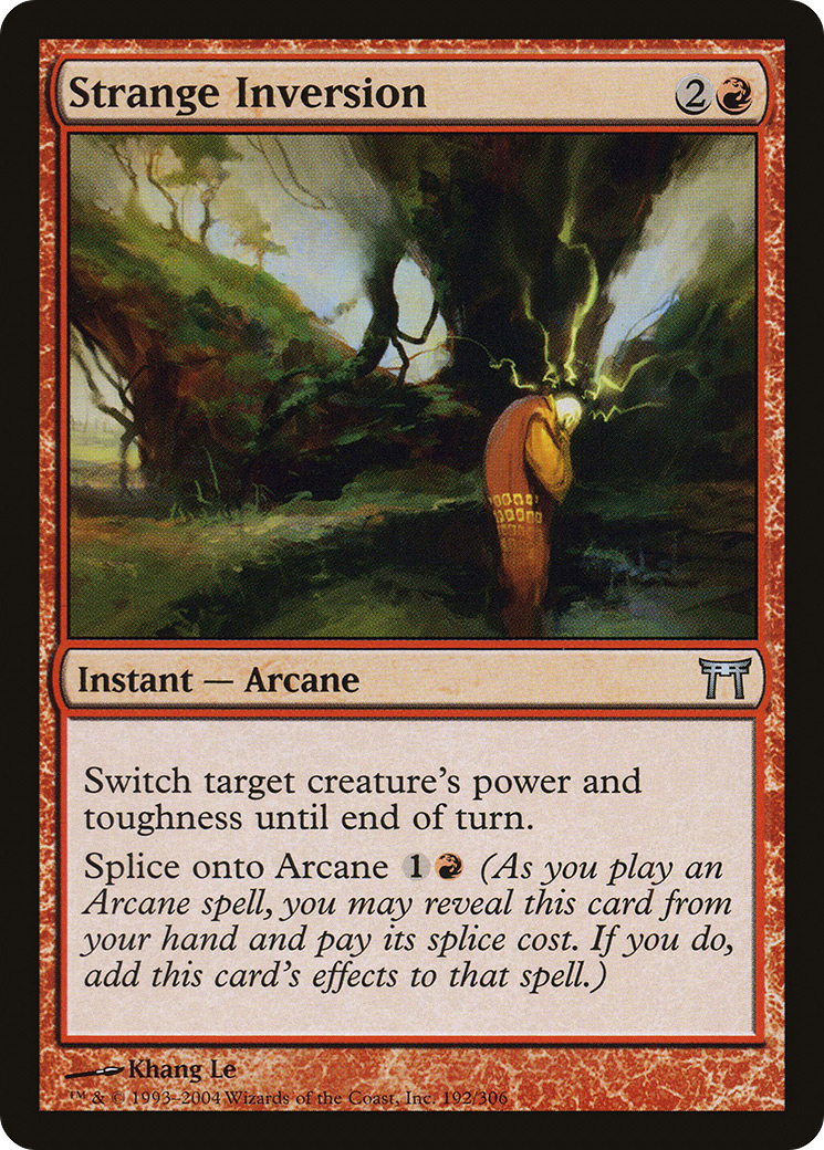 Strange Inversion [Champions of Kamigawa] Foil
