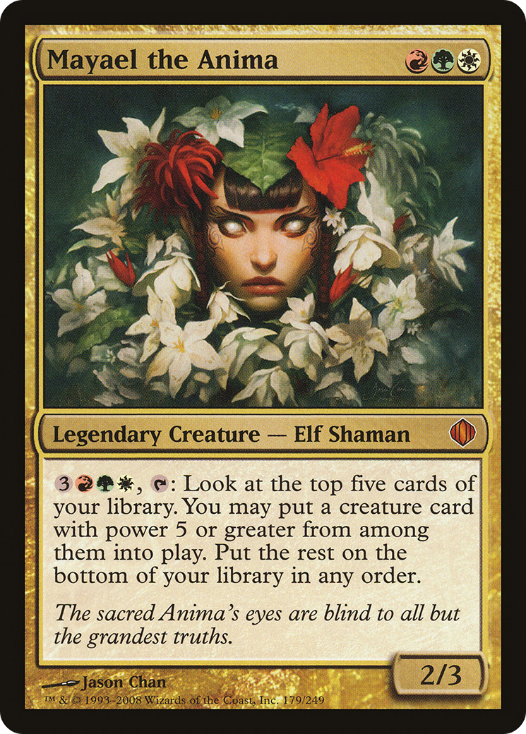 Mayael the Anima [Shards of Alara] Foil