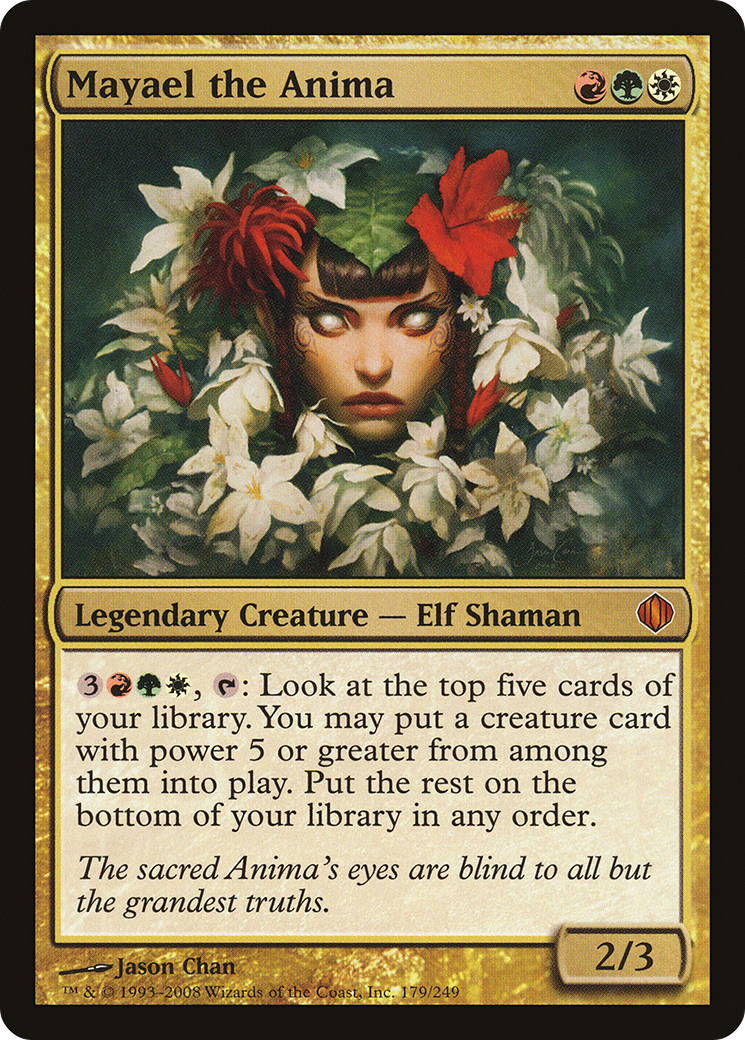 Mayael the Anima [Shards of Alara] Foil