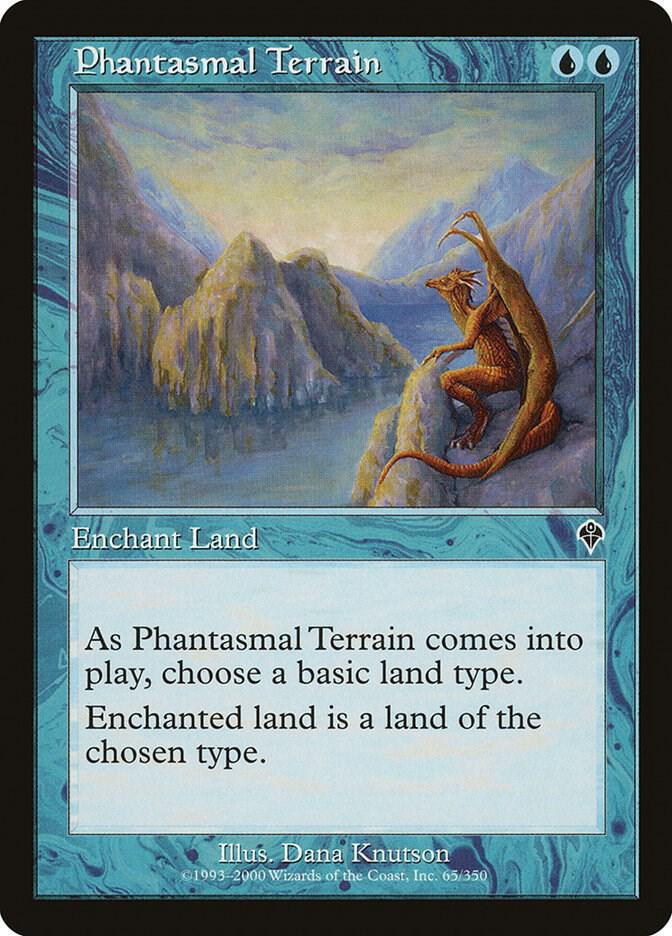 Phantasmal Terrain 65/350 (Invasion)  - Foil