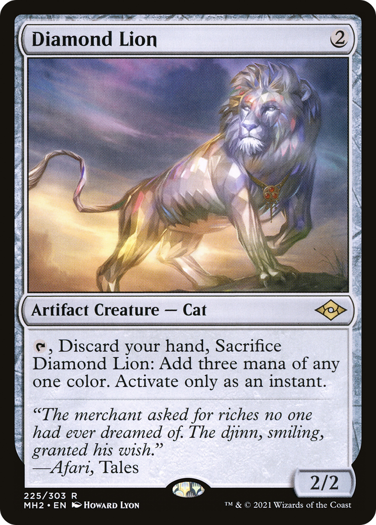 Diamond Lion [Modern Horizons 2] Foil