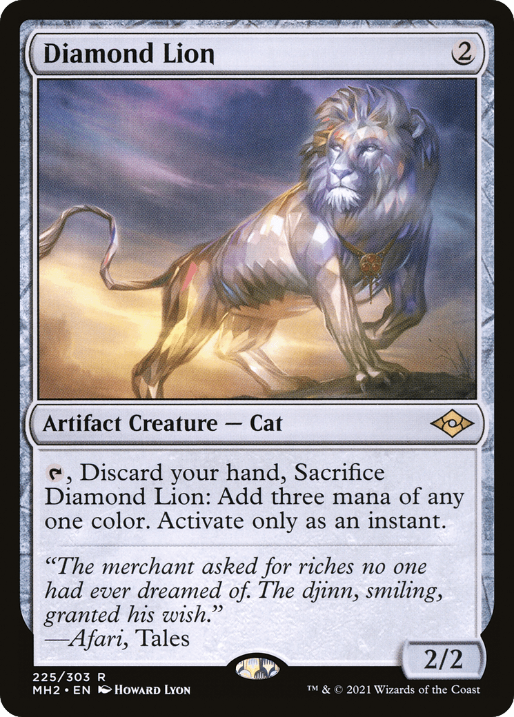 Diamond Lion [Modern Horizons 2] Foil