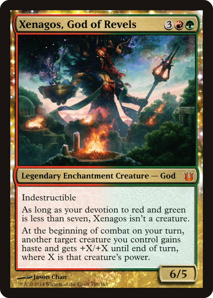 Xenagos, God of Revels [Born of the Gods] Foil