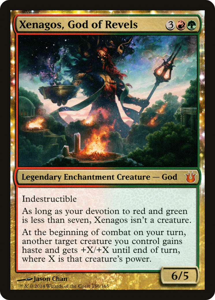 Xenagos, God of Revels [Born of the Gods] Foil
