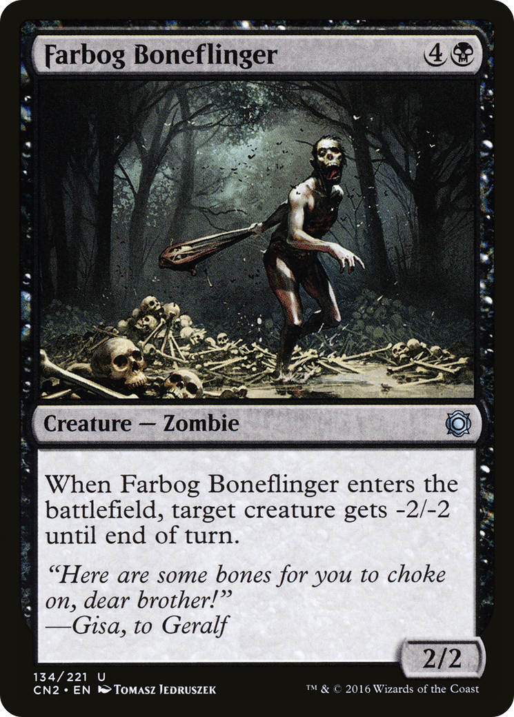 Farbog Boneflinger [Conspiracy: Take the Crown] Foil