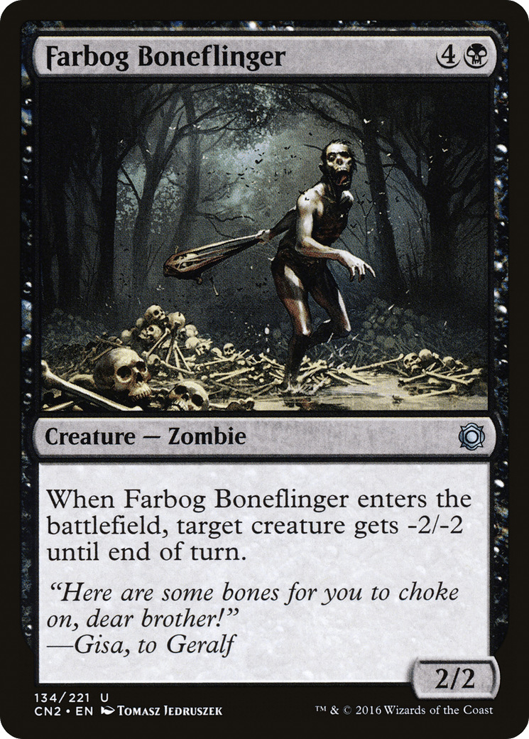 Farbog Boneflinger [Conspiracy: Take the Crown] Foil