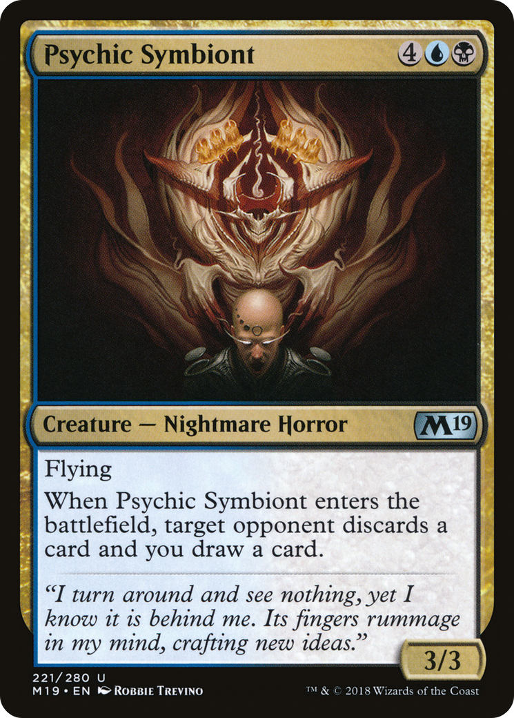 Psychic Symbiont [Core Set 2019] Foil