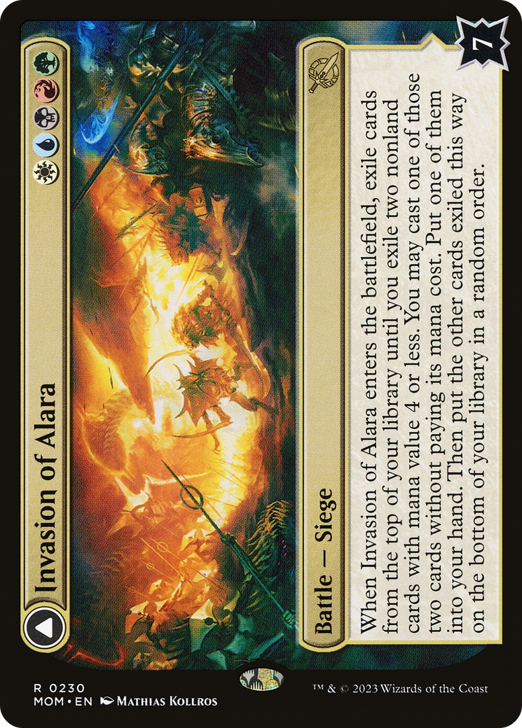 Invasion of Alara // Awaken the Maelstrom [March of the Machine] Foil