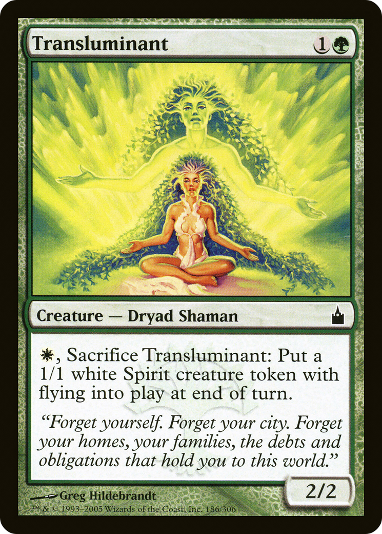 Transluminant [Ravnica: City of Guilds] Foil