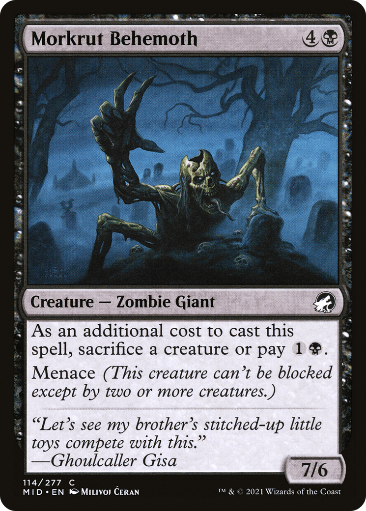 Morkrut Behemoth [Innistrad: Midnight Hunt]