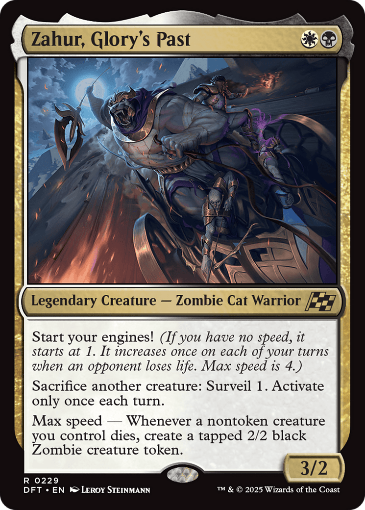 Zahur, Glory's Past |  Foil (229) [Aetherdrift]