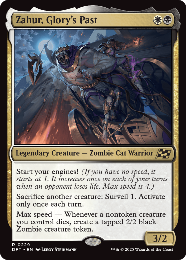 Zahur, Glory's Past |  Foil (229) [Aetherdrift]