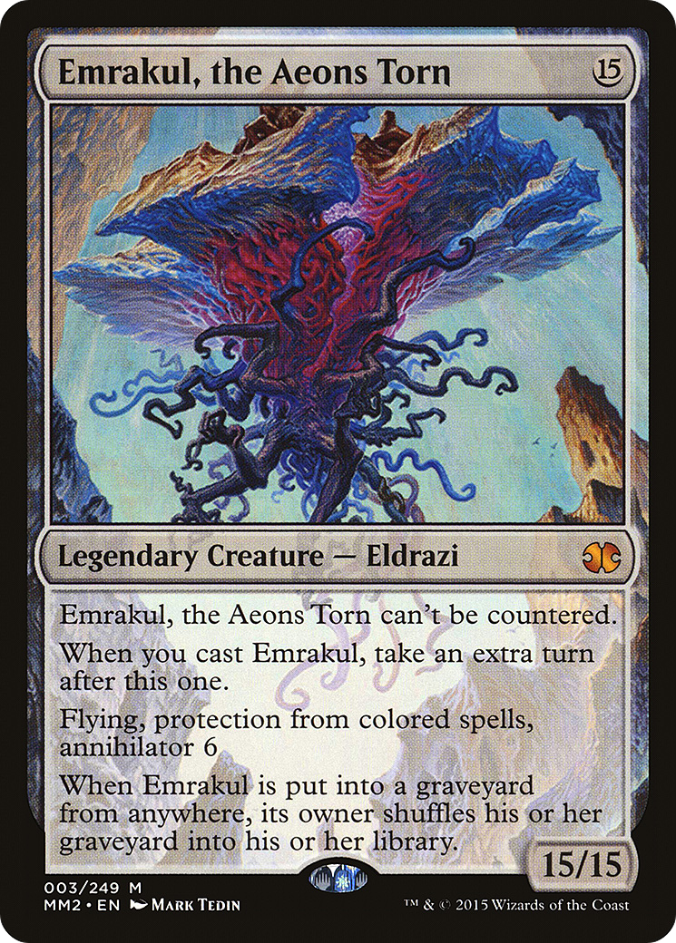 Emrakul, the Aeons Torn [Modern Masters 2015] Foil