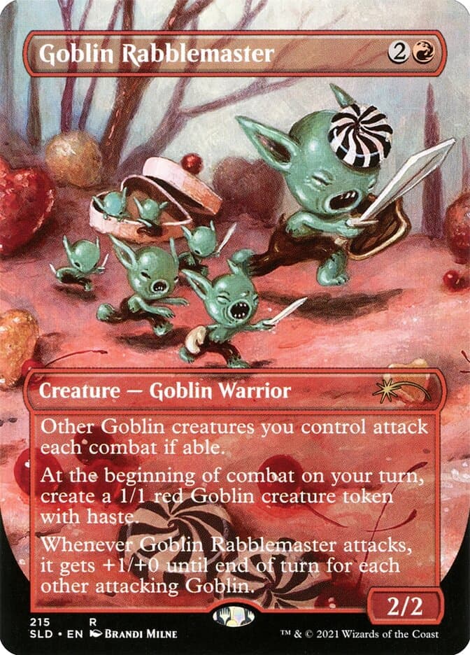 Goblin Rabblemaster [Secret Lair Drop Series] Foil