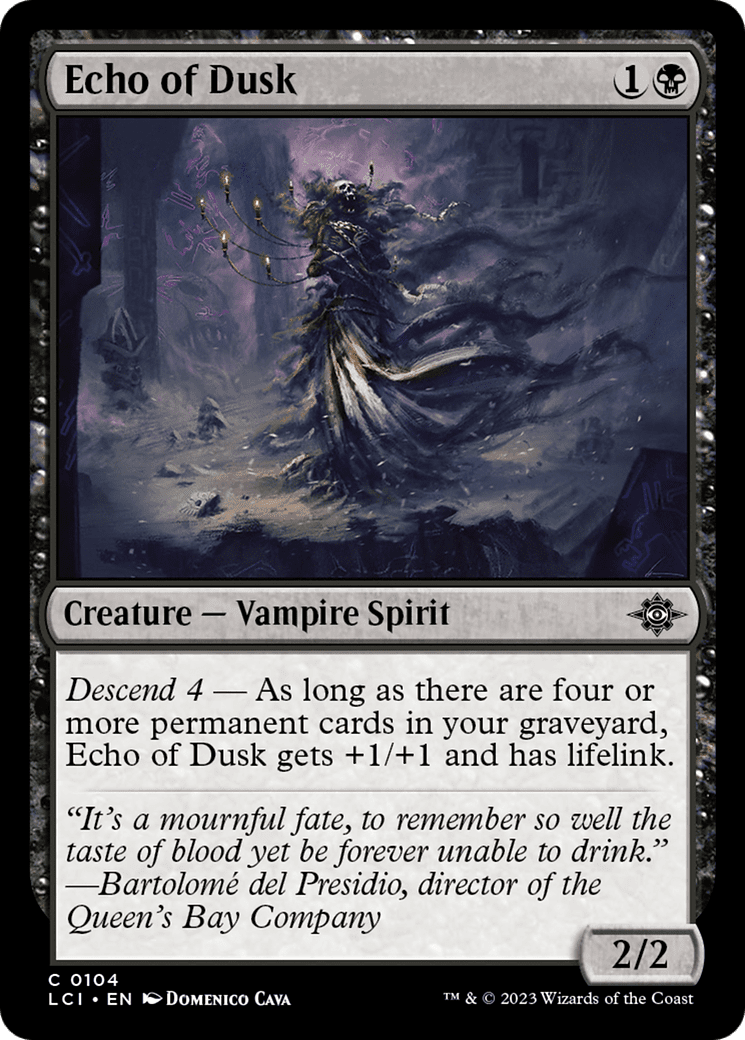 Echo of Dusk [The Lost Caverns of Ixalan] Foil