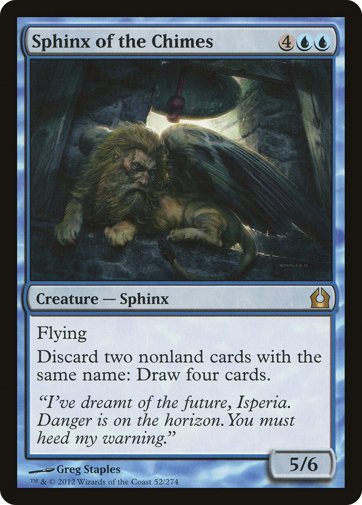 Sphinx of the Chimes [Return to Ravnica] Foil