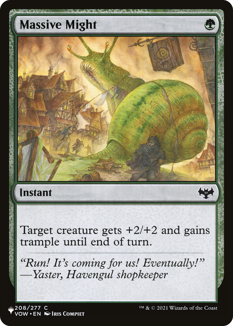 Massive Might |  (VOW-208) [The List]