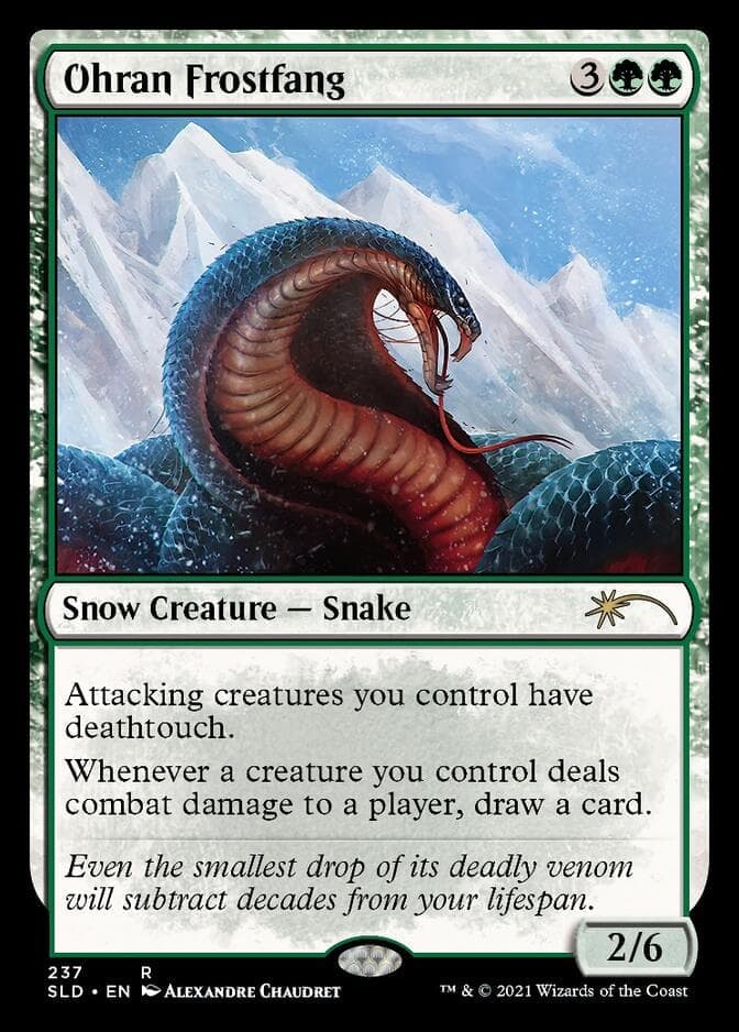Ohran Frostfang [Secret Lair Drop Series] Foil