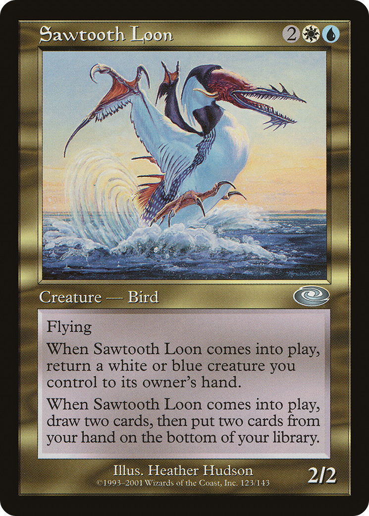 Sawtooth Loon [Planeshift] Foil