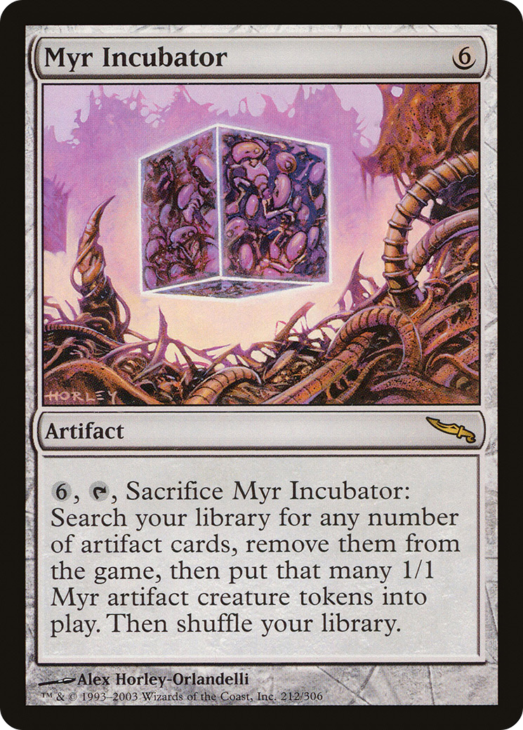Myr Incubator [Mirrodin] Foil