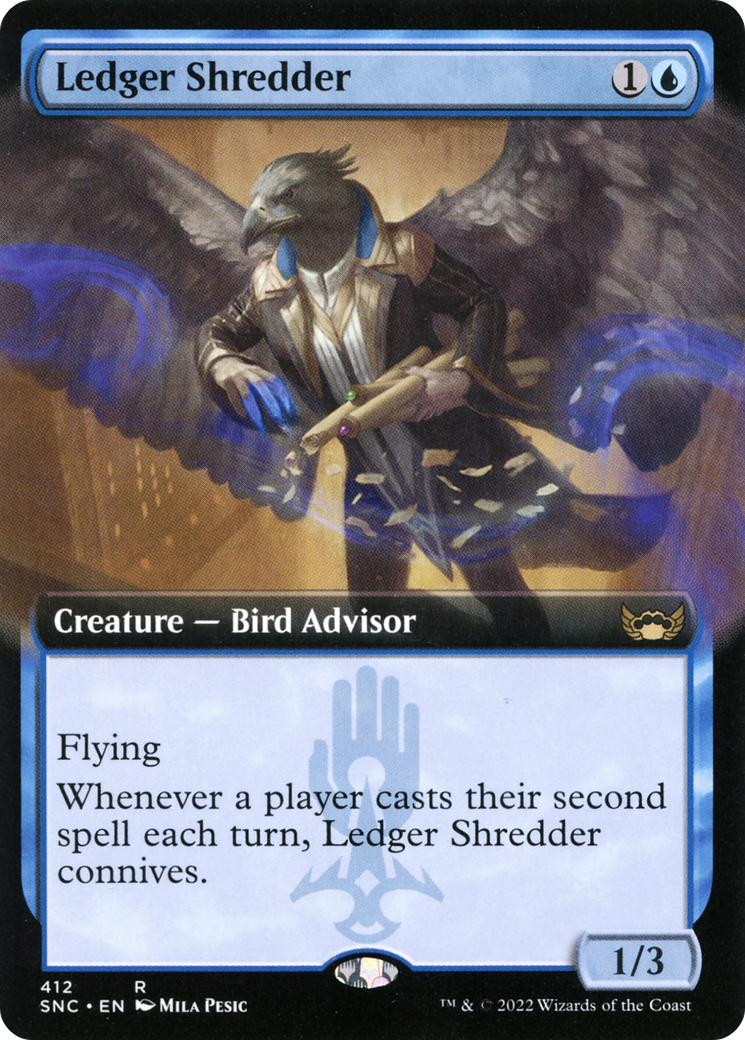 Ledger Shredder (Extended Art) [Streets of New Capenna] Foil