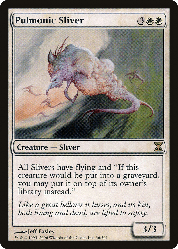 Pulmonic Sliver [Time Spiral] Foil