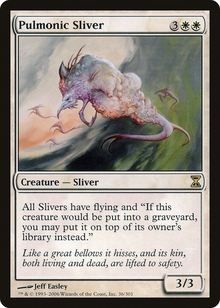 Pulmonic Sliver [Time Spiral] Foil