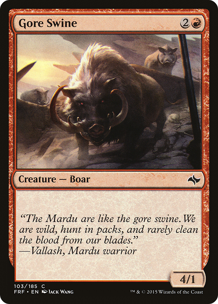 Gore Swine [Fate Reforged] Foil