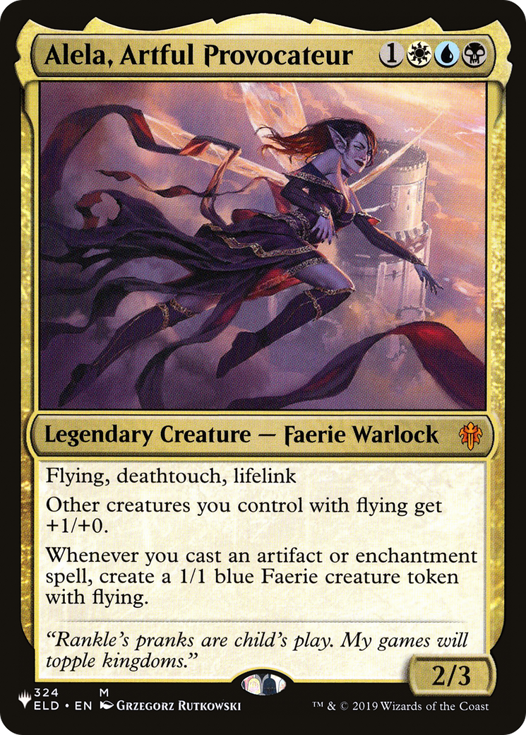 Alela, Artful Provocateur |  (ELD-324) [The List]