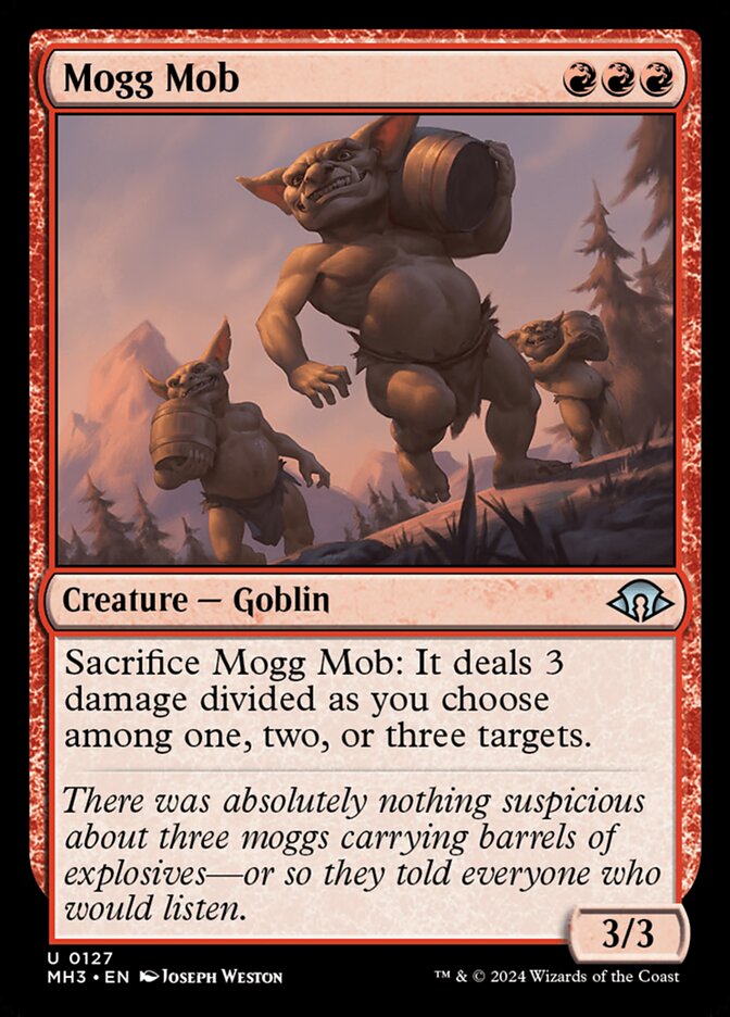 Mogg Mob 127/319 (Modern Horizons 3) 