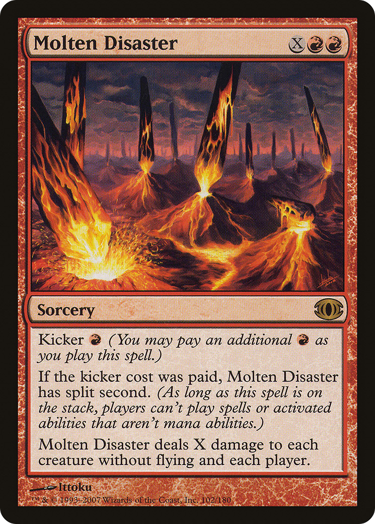 Molten Disaster [Future Sight] Foil
