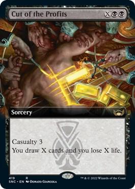 Cut of the Profits Extended Art 419/281 (Streets of New Capenna) 