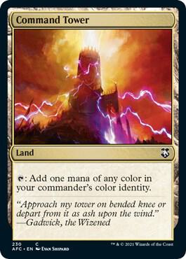 Command Tower 230 (Commander: Adventures in the Forgotten Realms) 