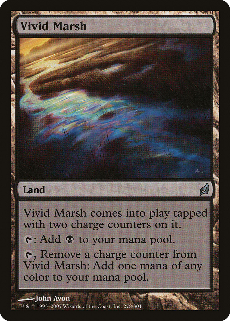 Vivid Marsh [Lorwyn] Foil