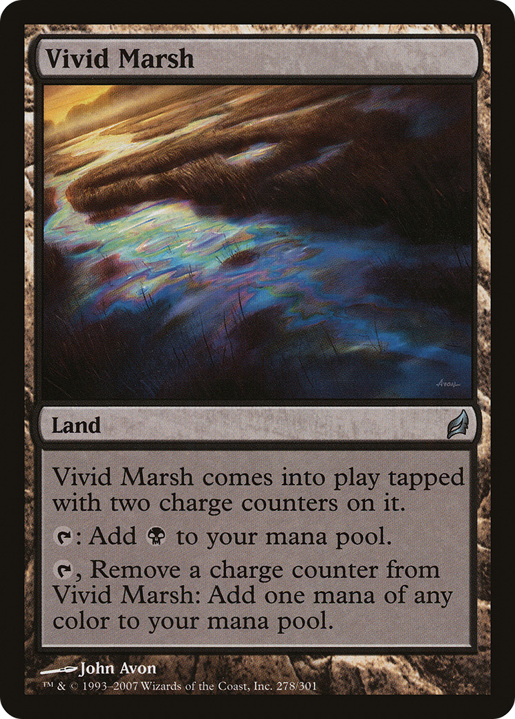 Vivid Marsh [Lorwyn] Foil