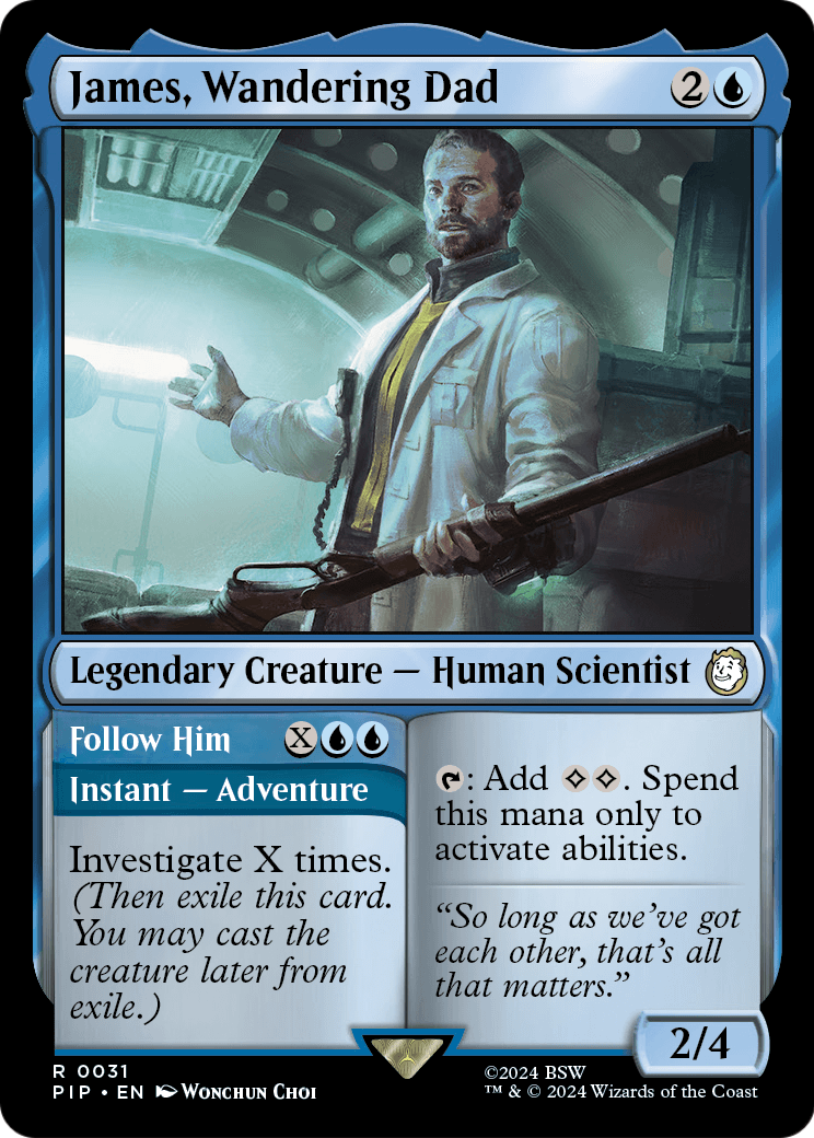 James, Wandering Dad // Follow Him [Fallout] Foil
