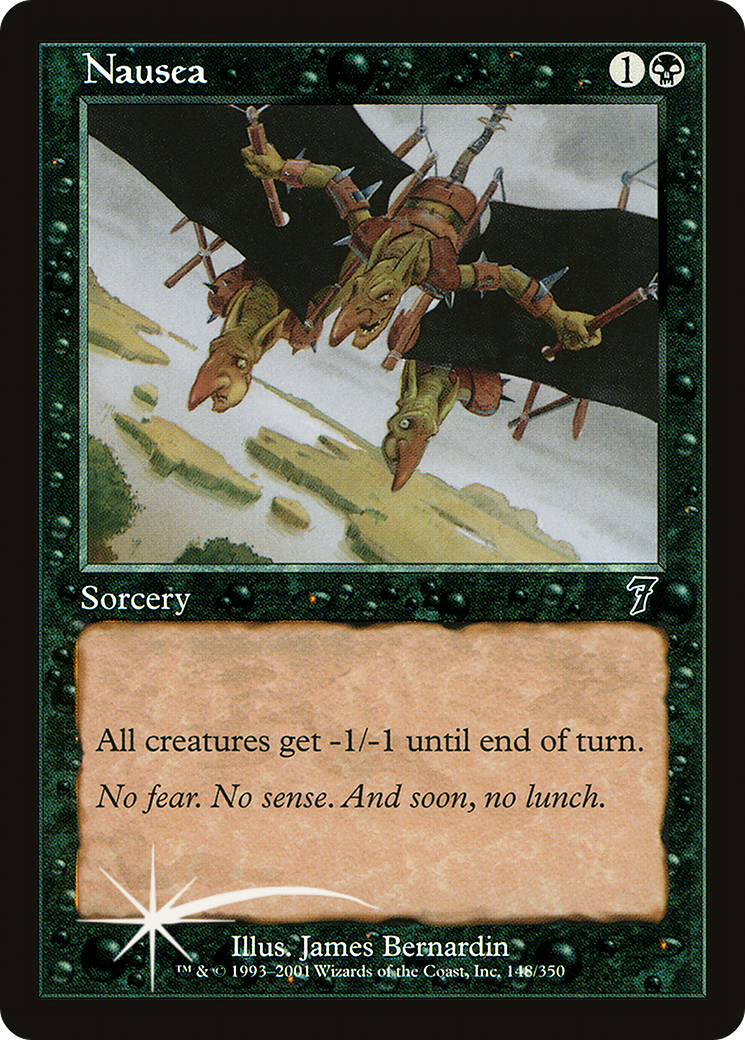 Nausea [Seventh Edition] Foil