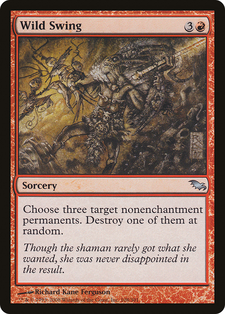 Wild Swing [Shadowmoor] Foil