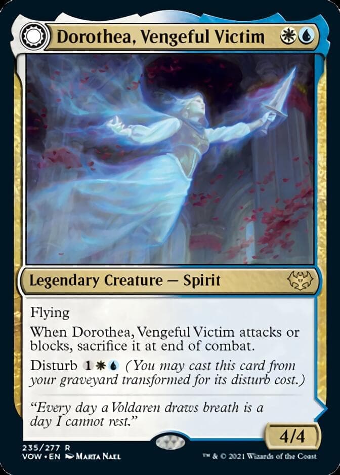 Dorothea, Vengeful Victim // Dorothea's Retribution [Innistrad: Crimson Vow] Foil